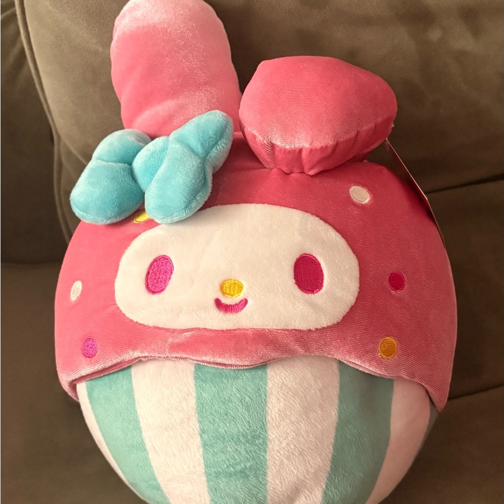 My Melody Cupcake Pink and Blue Plush Toy